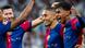 فرحة لاعبي برشلونة بأحد الأهداف في مرمى ريال مدريد في مباراة الكلاسيكو (26/10/2024) فرحة لاعبي برشلونة بأحد الأهداف في مرمى ريال مدريد في مباراة الكلاسيكو (26/10/2024)