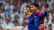 Lamine Yamal (r) and Raphael Dias Belloli (Raphinha, l) smile and gesture as they celebrate during FC Barcelona's resounding 4-0 defeat of Real Madrid in the traditional El Clasico match on Saturday, October 26, 2024 Lamine Yamal (r) and Raphael Dias Belloli (Raphinha, l) smile and gesture as they celebrate during FC Barcelona's resounding 4-0 defeat of Real Madrid in the traditional El Clasico match on Saturday, October 26, 2024