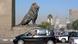صورة من الأرشيف يظهر فيها أحد أسود كوبري قصر النيل (27/1/2009) صورة من الأرشيف يظهر فيها أحد أسود كوبري قصر النيل (27/1/2009)