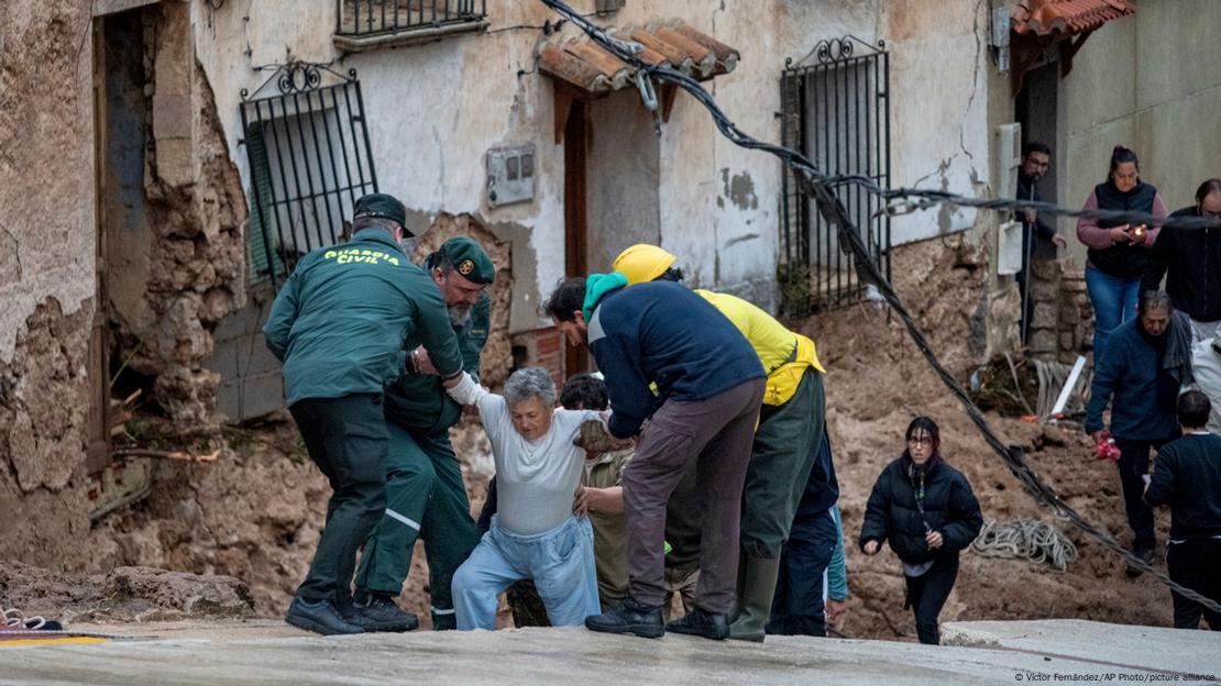 Spanien Überschwemmung Starkregen