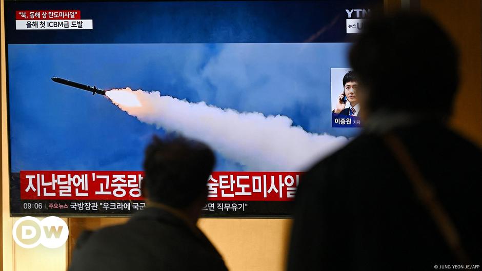 North Korea fires ballistic missile toward sea