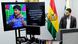 El ministro de Gobierno boliviano muestra en pantalla unas declaraciones de Morales el pasado 30 de octubre. El ministro de Gobierno boliviano muestra en pantalla unas declaraciones de Morales el pasado 30 de octubre.