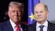 Donald Trump y Olaf Scholz. Donald Trump y Olaf Scholz.