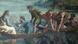 Pintura "A multiplicação dos peixes", de Rafael, mostra Jesus e os apóstolos em uma canos com vários peixes Pintura "A multiplicação dos peixes", de Rafael, mostra Jesus e os apóstolos em uma canos com vários peixes