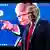 Republican presidential nominee, former President Donald Trump speaks during a campaign rally at Van Andel Arena on November 05, 2024 in Grand Rapids, Michigan. Trump campaigned for re-election in the battleground states of North Carolina and Pennsylvania before arriving for his last rally minutes after midnight in Michigan. 