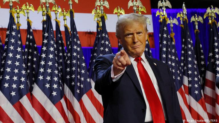 USPräsident Donald Trump America first zum zweiten Mal DW 06.11.2024