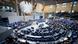 Politicians sit in the German Bundestag in Berlin.