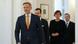 Szef FDP Christian Lindner z ekipą byłych ministrów z tej partii Szef FDP Christian Lindner z ekipą byłych ministrów z tej partii