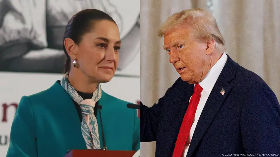 Negociaciones secretas entre Trump y la presidenta de México – DW –  18/02/2025
