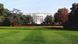 View of the perfect lawn around the White House. View of the perfect lawn around the White House.