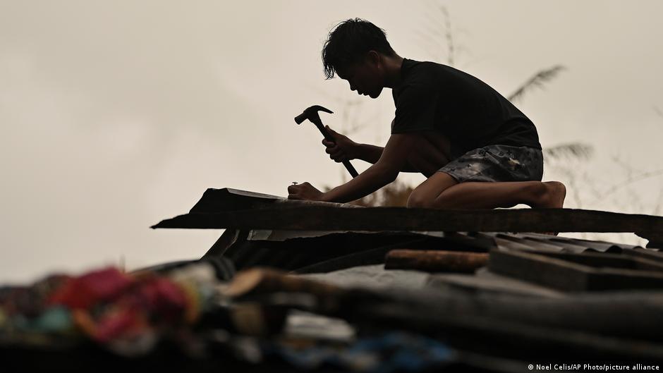 Mass evacuations as Typhoon Usagi hits Philippines