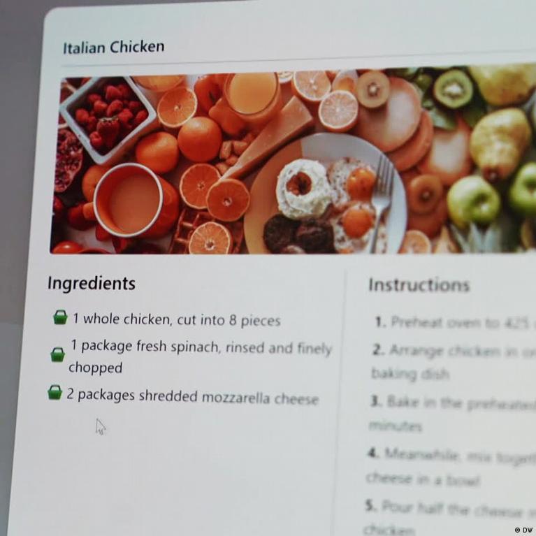 Rezepte von der KI - eine Koch-Revolution?