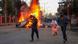 A file photo from 2024, showing a buring car in Imphal, Manipur A file photo from 2024, showing a buring car in Imphal, Manipur