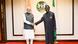 Indian Prime Minister Narendra Modi and Nigerian President Bola Tinubu shake hands Indian Prime Minister Narendra Modi and Nigerian President Bola Tinubu shake hands
