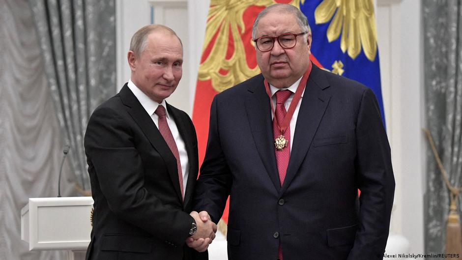 EU drops sanctions for Russian oligarchs Usmanov and Fridman