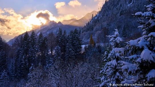 Snow In German With first snows, winter arrives in Germany