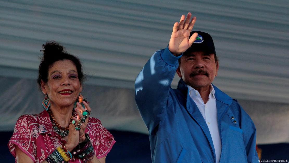 Rosario Murillo y Daniel Ortega.