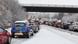 Traffic at a standstill in bad weather conditions on the M80 near Castlecary, North Lanarkshire, Scotland, on November 23, 2024 Traffic at a standstill in bad weather conditions on the M80 near Castlecary, North Lanarkshire, Scotland, on November 23, 2024