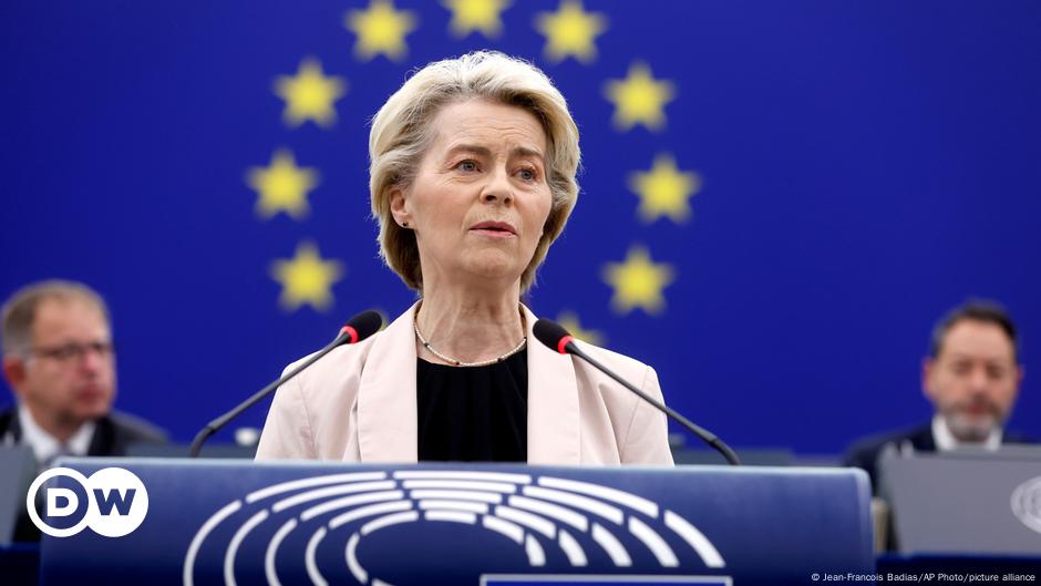 Von der Leyen presents her team to the European Parliament – DW – 11/27/2024