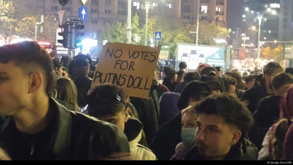 U Rumuniji je bilo protesta nakon objavljivanja rezultata prvog kruga predsedničkih izbora