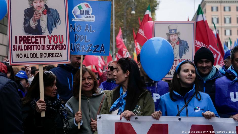 Italien: Landesweiter Streik gegen Melonis Haushaltspolitik
