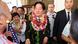 Taiwan President Lai Ching-te, center, greets people at the Kahala Hotel and Resort Saturday, Nov. 30, 2024 in Honolulu. Taiwan President Lai Ching-te, center, greets people at the Kahala Hotel and Resort Saturday, Nov. 30, 2024 in Honolulu.