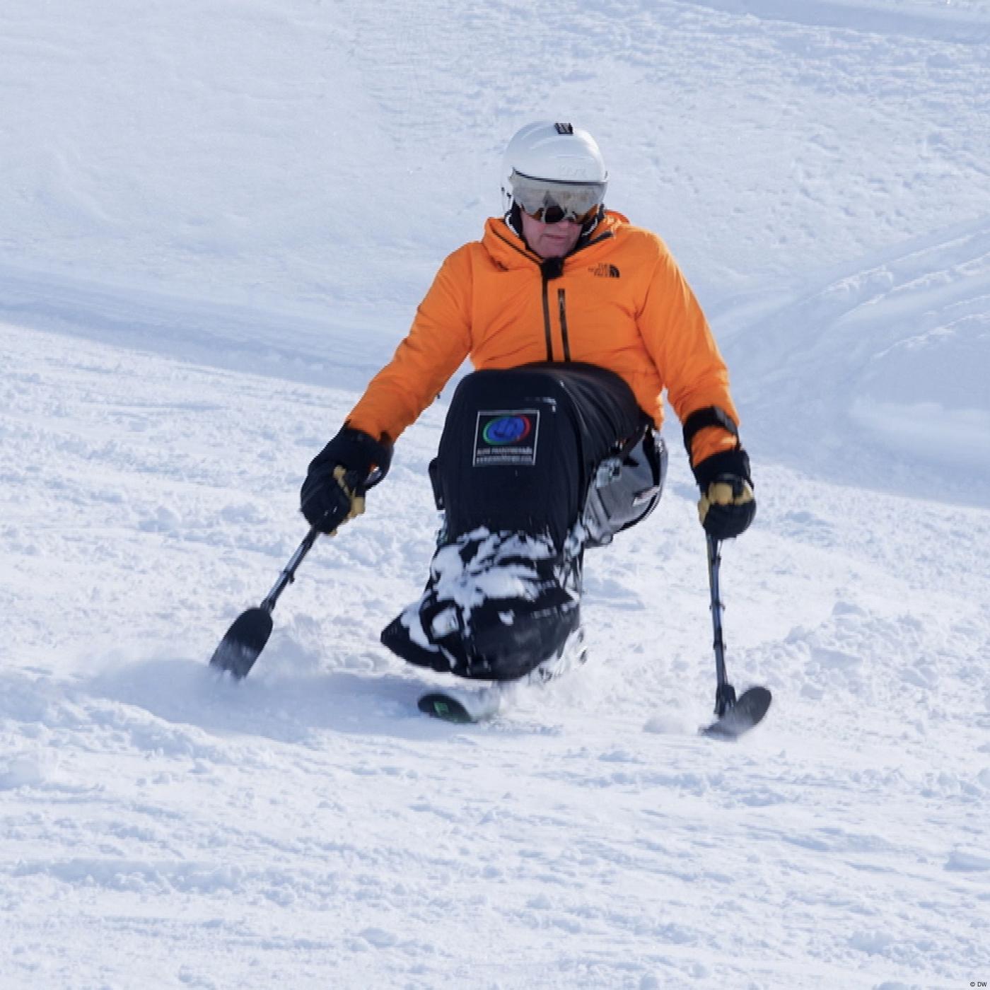 Mono-Ski: barrierefrei den Berg hinab