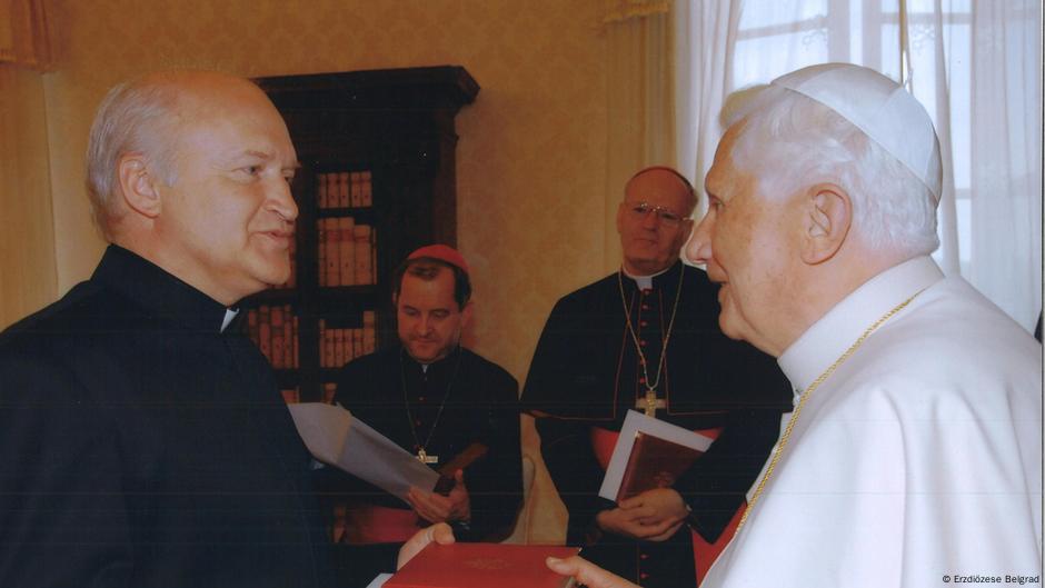 Laslo Nemet i papa Benedikt XVI
