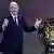 Gianni Infantino poses with the Club World Cup trophy