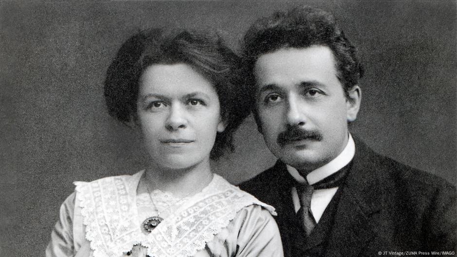 Mileva Marić i Albert Ajnštajn, 6.januara 1921.