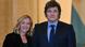 El presidente Javier Milei en su última visita a Italia junto a la primera ministra italiana. El presidente Javier Milei en su última visita a Italia junto a la primera ministra italiana.