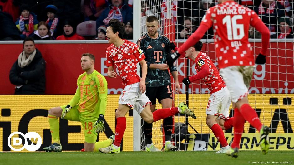 Bundesliga J14 : le Bayern Munich tombe à Mayence