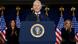 President Biden speaking at a podium President Biden speaking at a podium
