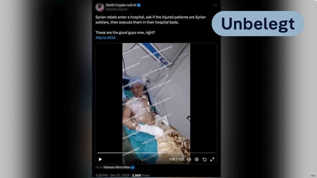 Видео показва убийството на пациент в болница