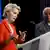 La presidenta de la Comisión Europea, Ursula von der Leyen, junto al presidente del Consejo Europeo, Antonio Costa, durante la reciente cumbre de la UE en Bruselas. (Imagen de archivo: 18.12.2024)