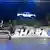 La camioneta SHARK de BYD, exhibida en un evento de lanzamiento en Ciudad de México, en 2024.