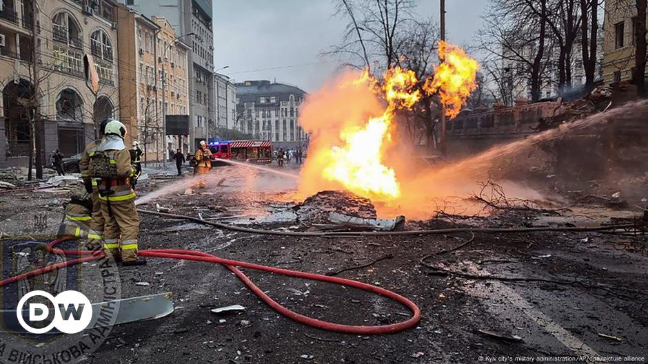 Schwerer russischer Raketenangriff auf Kyjiw