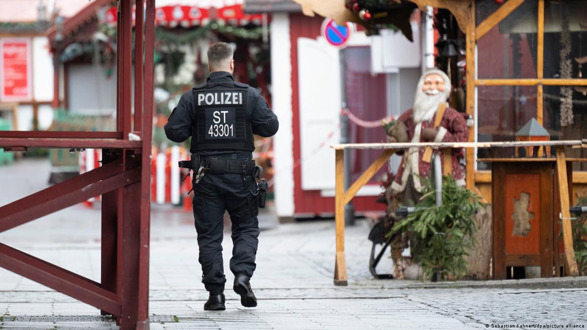 Security questions over Christmas market attack in Magdeburg – DW – 12