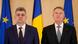 Klaus Iohannis alături de Marcel Ciolacu Klaus Iohannis alături de Marcel Ciolacu