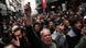 People attend a protest against in Damascus People attend a protest against in Damascus