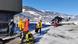 A helicopter and Alpine rescuers, carrying skis and equipment, pictured in the Hippach area of Tyrol in the Austrian Alps amid an avalanche rescue operation. December 26, 2024. A helicopter and Alpine rescuers, carrying skis and equipment, pictured in the Hippach area of Tyrol in the Austrian Alps amid an avalanche rescue operation. December 26, 2024.