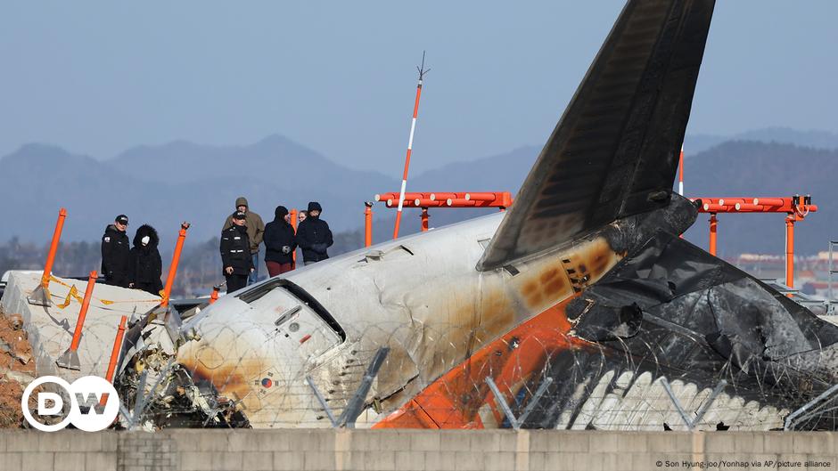 Extraen datos de la caja negra del avión de Jeju Air – DW – 01/01/2025