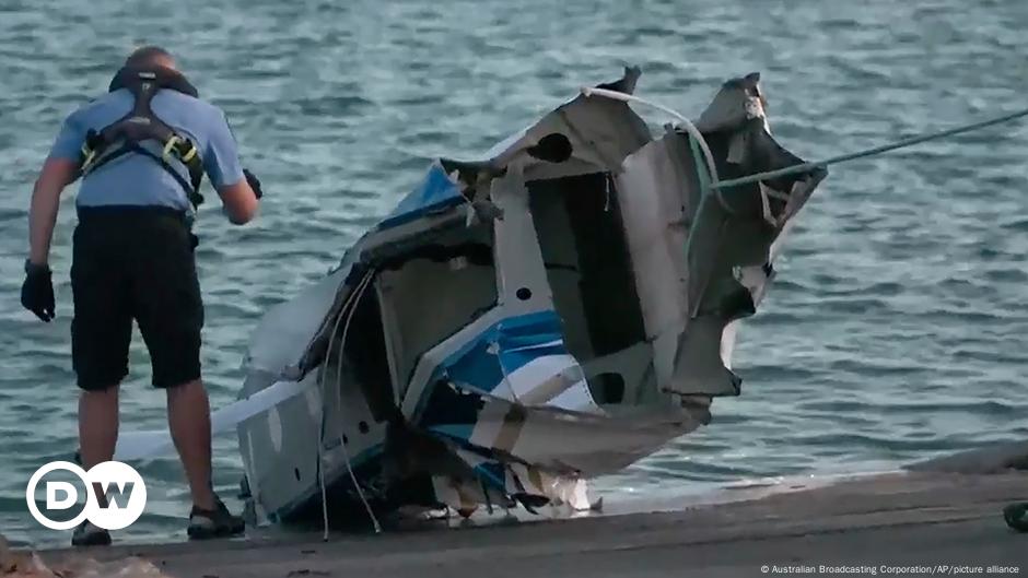 Tres muertos en caída al mar de un hidroavión en Australia – DW – 01/08/2025