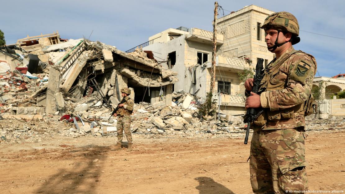 Fuerzas Armadas Libanesas en el sur del Líbano (13 de diciembre de 2024).