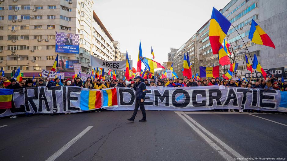 Protesti u Bukureštu, 12.01.2025.