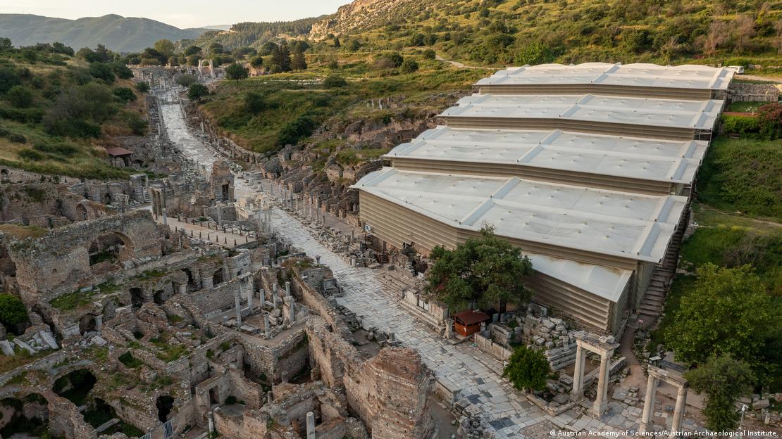 Vista del Octagon de Éfeso.