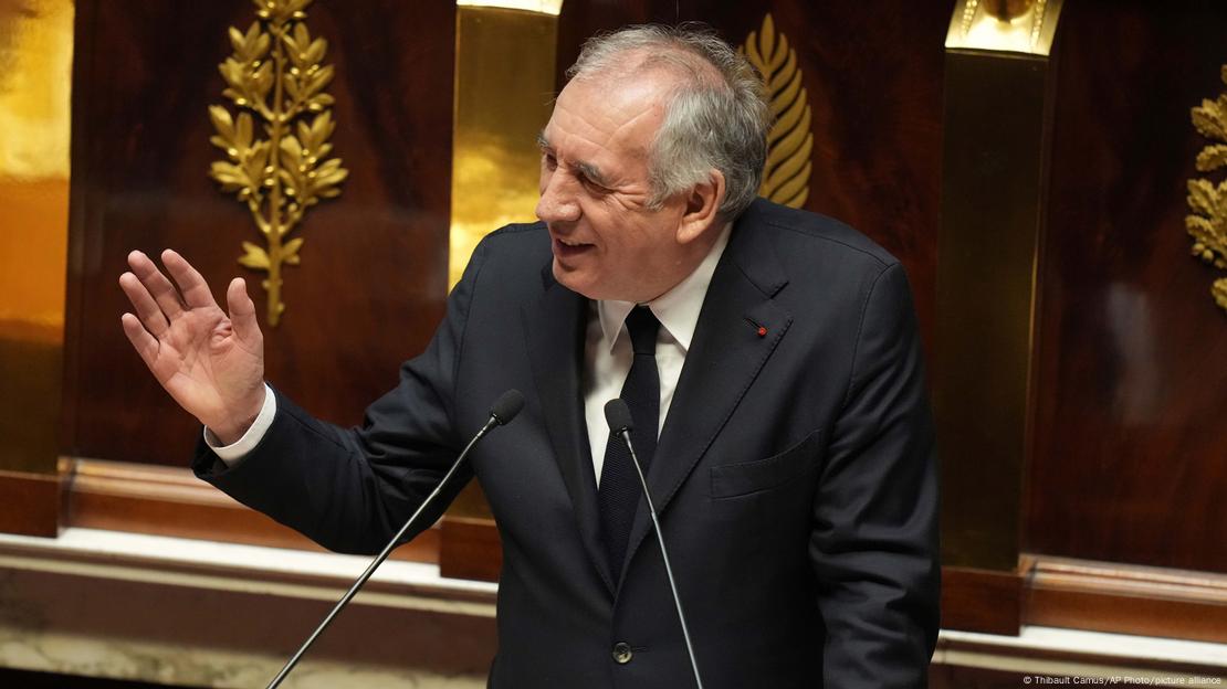 Ο Γάλλος πρωθυπουργός Φρανσουά Μπαϊρού στην Εθνοσυνέλευση