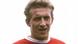 Großbritannien London 1962 | Fußballstar Denis Law von Manchester United posiert für Foto Großbritannien London 1962 | Fußballstar Denis Law von Manchester United posiert für Foto
