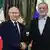 Russian President Vladimir Putin and Iranian President Masoud Pezeshkian