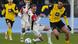 Francfort a ouvert le score par Ansgar Knauff (1-0, 7e), avant de voir Dortmund égaliser grâce au but de Julian Brandt (1-1, 48e). Francfort a ouvert le score par Ansgar Knauff (1-0, 7e), avant de voir Dortmund égaliser grâce au but de Julian Brandt (1-1, 48e).